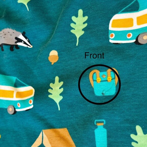 Toby Tiger Campervan L/S Tee 5/6 - Picture 4 of 6